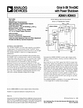 DataSheet AD8803 pdf